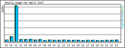 Hourly usage